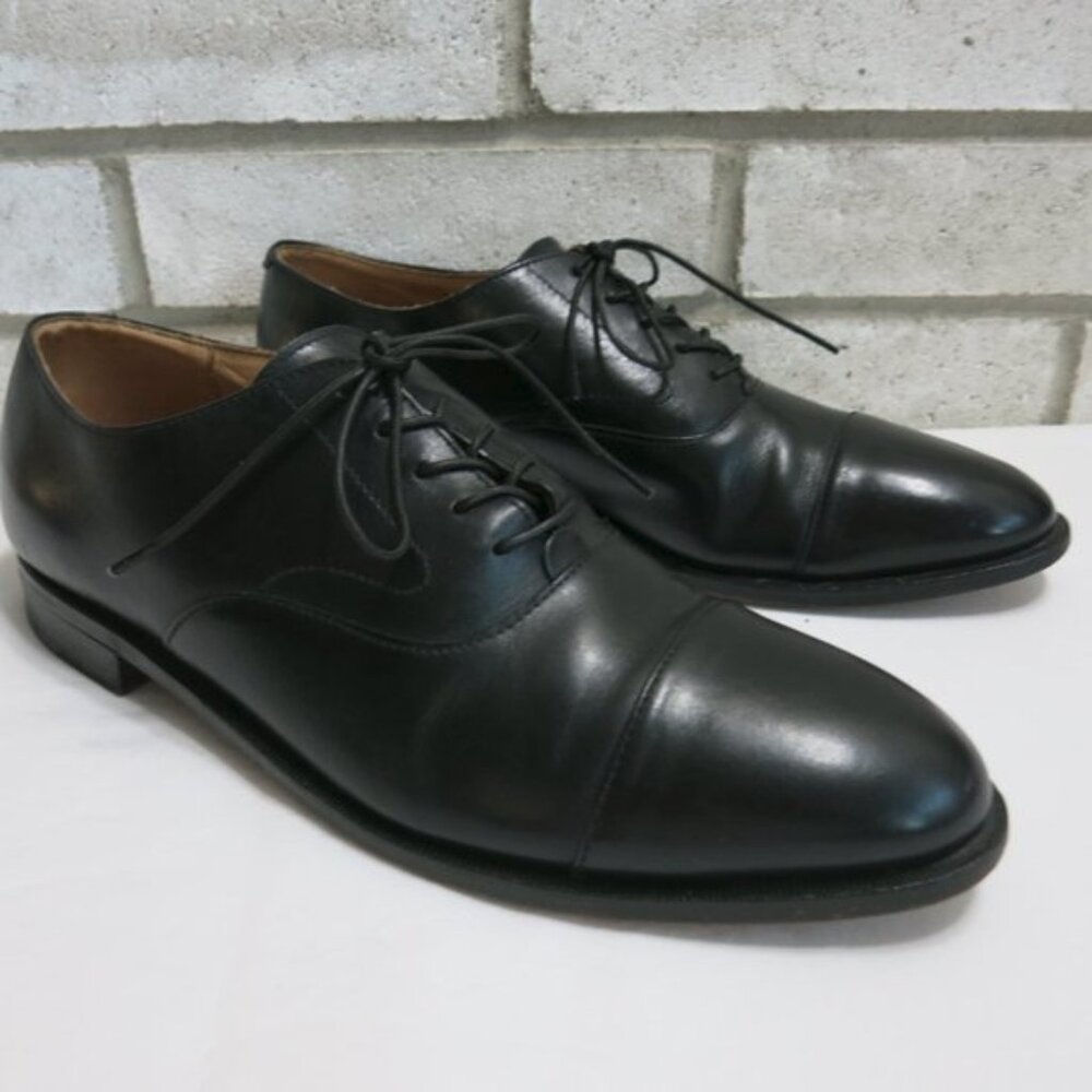 Cole Haan Cap Toe Leather Dress Oxford Shoes Men's Formal Footwear Size 12 B - Picture 7 of 7